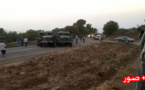 إصابة عنصرين من الجيش جراء إنقلاب شاحنة عسكرية بجماعة بني حذيفة