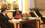 وزير صيني يستقبل رئيس جهة طنجة الحسيمة الياس العمري بالعاصمة بكين 
