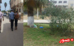 حملة تمشيطية لتحرير حديقة عمومية من المتشردين و مدمني المخدرات بوسط مدينة بني نصار