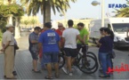 بالفيديو: العشرات بمليلية يحتجون تنديدا بـ"بشرملة" رياضيين إسبان بالناظور