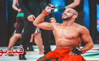 بطل العالم في "القتال الحر" الريفي الأصل "أبو زعيتر" يرفع راية المغرب بأمريكا بعد انتصاره الساحق