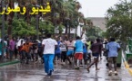 بالفيديو: فرحة عارمة وسط مهاجرين غير نظاميين بمليلية بعد اقتحامهم سياجها الحدودي