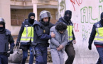 الشرطة الإسبانية تعتقل مغربيا بتهمة تتعلق بالارهاب