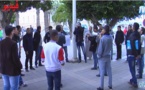 نشطاء ناظوريون يصدحون أمام مقر البلدية: الناظور يا جوهرة رجعوك زبالة 