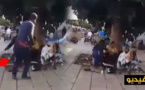 بالفيديو.. 4 شبان يرقصون ويشربون الخمر أمام مسجد الحاج مصطفى بالناظور والأمن خارج التغطية