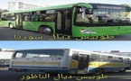 نشطاء يسخرون من حافلات الناظور المهترئة ويضعونها محل مقارنة مع حافلات سوريا النموذجية