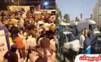 صحف مليلية: إنهيار كامل لمعبري باريوتشينو و فرخانة بسبب ممتهني التهريب المعيشي