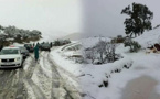 منتزه كوروكو يلبس بياض الثلوج وفيسبوكيون ينشرون صور عن المنظر الخلاب