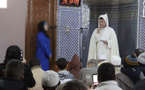 مسجد الحسن الثاني بلعري الشيخ بالناظور يشهد اعلان اسلام من طرف امرأة من جنسية اسبانيا