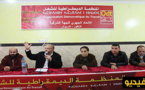 التجار ضحايا حريق "سوبير مارشي" يقررون الاحتجاج بمقر عمالة الناظور لإيجاد حل لوضعيتهم المزرية