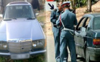 عناصر الدرك الملكي بالدريوش تحجز على سيارة بنقطة تفتيش وتودعها “الفوريان” لهذا السبب