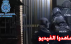 تدخل مثير للأمن الاسباني في عملية إعتقال مغربي ومواطنة إسبانية على صلة بداعش