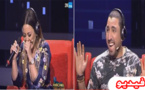 تحدي طريف للكوميدي بوزيان والفنانة كوثر براني في برنامج رشيد شو