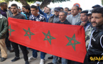 منضوون تحت لواء جمعية العهد للتجار المتنقلين ينظمون وقفة احتجاجية أمام مقر عمالة الناظور وهذه مطالبهم 
