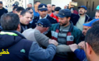 مواطنون يمنعون تاجرا من حرق نفسه بعد صبّه كميات من البنزين على جسده ببني بوعياش