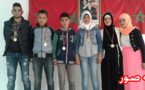 حفل تكريمي لتلاميذ ثانوية تزغين الاعدادية المشاركين في البطولة الاقليمية‎