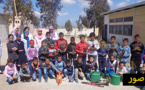 تلاميذ و تلميذات مدرسة لعزيب ببني سيدال لوطا يحتفون بالشجرة