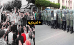 نشطاء الحراك الشعبي بالعروي يخرجون في مسيرة إحتجاجية حاشدة وسط إنزال أمني مكثف 