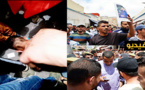 تجار زنقة 10 بحي  أولاد ميمون  ينتفضون في وجه سلطات  المدينة بعد محاولة مصادرة بضاعتهم