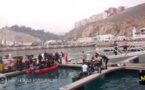 مؤثر بالفيديو.. لحظة وصول جثمان غريق الحسيمة إلى الميناء