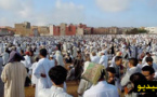 صلاة العيد تتحول الى إحتجاجات عارمة ضد إمام  أخطأ  في أداء  الصلاة 