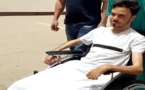 بعد 5 سنوات داخل المستشفى الحسني.. وليد أمعنكاف يغادر صوب ألمانيا لبدء رحلة العلاج