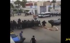 فيديو يوثق لحظة تدخل قوات الأمن لتفريق المحتجين بالحسيمة يوم العيد الأسود