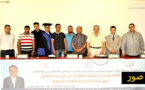 الطالب الباحث إبن آيت سيدال عبد المنعم بلوزير يناقش رسالته لنيل شهادة الماستر في القانون الخاص