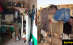 مأساة إنسانية.. أم لستة أطفال تعيش  ظروف قاسية وسط "كهف" مهجور ضواحي العروي
