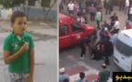 مشهدان يهزان الفايسبوك.. طفل يرد بطريقته الخاصة على إستدعاء الشرطة لوالده وسيدة يغمى عليها وسط الحسيمة 