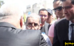 شاهدوا لحظة إعتداء حارس ابن كيران على صحافي مغربي صباح اليوم بالرباط