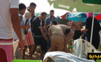 حملة تطهيرية تصادر عددا من النارجيلات بحوزة مصطافين بأرجاء شاطئ أركمان