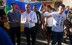 بالصور.. مستشار الرئيس الفرنسي يخرج مع المحتجين في مسيرة 20 يوليوز رغم القمع والغازات المسيلة للدموع