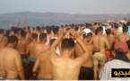 احتجاجات بعدة شواطئ باقليمي الحسيمة والدريوش للمطالبة بإطلاق سراح المعتقلين 