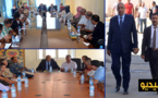 عامل الدريوش يواصل لقاءَاته التواصلية ويلتقي منتخبي تليليت بودينار بني مرغنين وتمسمان