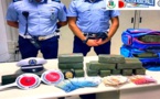 الشرطة الإيطالية تعتقل مغربيين وبحوزتهما مخدرات تقدر بحوالي 600 مليون سنتيم