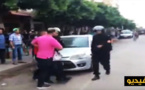 شاهدوا لحظة إعتقال أحد المحتجين بالعروي 