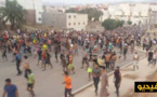 قوات الامن تطارد متظاهرين في الشوارع والأزقة بعد منعها لمسيرة "الوفاء" بإمزورن