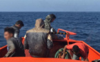ايقاف قارب مطاطي على متنه خمسة مهاجرين مغاربة قرب شاطئ سيدي حساين بدار الكبداني