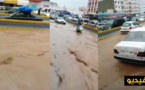  معبر بني أنصار- مليلية يتنفس تحت الماء ... ومواطنون يصفون الوضع بالكارثي