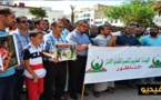 وقفة تضامنية مع مسلمي "بورما" بساحة مسجد "الحاج مصطفى" بالناظور