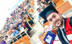 الباحث الناظوري مراد أبركان يحصل على شهادة الدكتوراه في الطب بميزة مشرف جدا