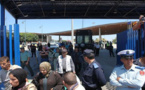 هذا ماذا يفعله المغاربة عندما يدخلون الى  مدينة مليلية المحتلة