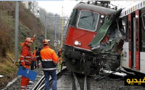 بالفيديو.. اصطدام بين قطارين بالقرب من دوسلدورف بغرب المانيا