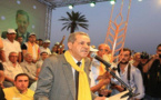 أمحند العنصر وقيادات حزبية وطنية وجهوية بالناظور لحضور تجمع خطابي دعما للرحموني 