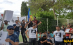 حراكيو الريف بفرنسا يحتجون على برلماني البيجيدي "بوانو" ويتهمونه بتبذير المال العام في السفريات