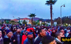 حراكيو الفحم بجرادة يطالبون برحيل أخنوش والرباح ويهتفون بشعارات حراك الريف + فيديو