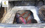  شرطة مليلية تحبط محاولة تهجير افريقيين من جنوب الصحراء على متن سيارة مغربية