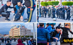 شاهدوا كيف فرق الأمن بالقوة وقفة تضامنية لنشطاء حراك الناظور مع ساكنة جرادة