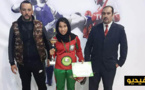 ابنة الناظور "كوثر باعراب" تحرز لقب البطولة الوطنية في رياضة المواي طاي  